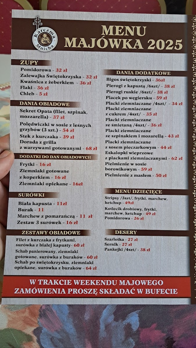 Menu Karczma Mnicha-3