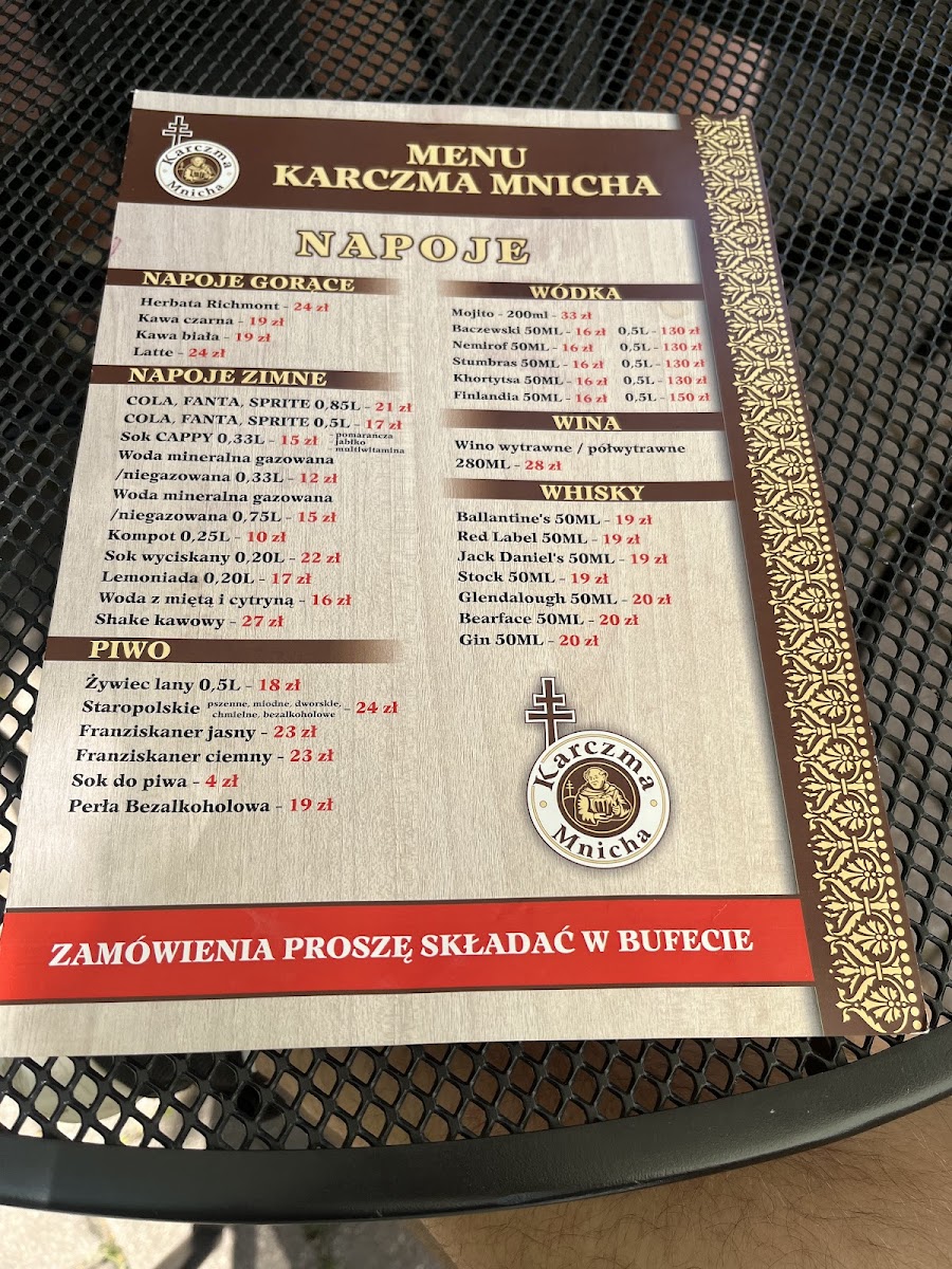 Menu Karczma Mnicha-7